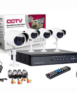 8 Camera Security Recording System With Internet And 3G Phone Viewing