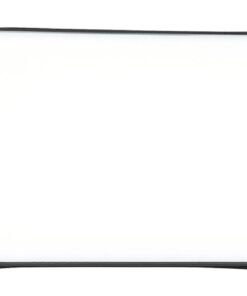 9 Watt LED Warm White Bulk Head With Oval Polypropylene Cover - Black