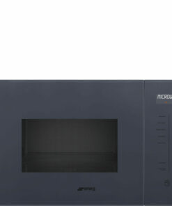 Smeg 60cm Linea built-in microwave with grill – Neptune Grey FMI125G