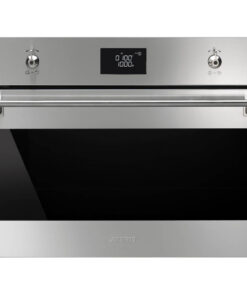 Smeg 60x45cm Classic Compact Combi-Microwave Oven SF4390MCX