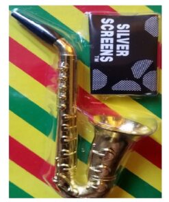Aankopen Smoking Pipe - Metal Trumpet & Stainless Steel Screen Filters