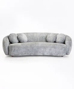 HALO FABRIC 3.5 SEATER COUCH - Grey