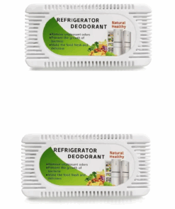 Activated Charcoal Fridge , Freezer Refrigerator Odor Eliminator - 2 Pack