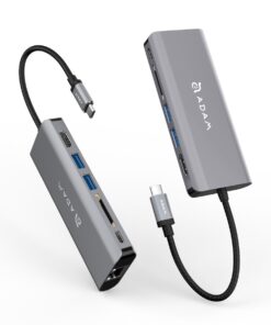 Adam Elements CASA HUB A01 6 Port USB-C Hub - Grey
