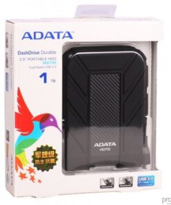 Adata HD710 1TB 2.5 Inch USB 3.0 HDD External Hard Drive - Black
