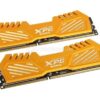 Adata XPG V2 DDR3-2933 8GB (4GB x 2) kit - Yellow
