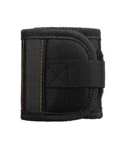 Adjustable Magnetic Wristband for Screws Nails Nuts Bolts - Black