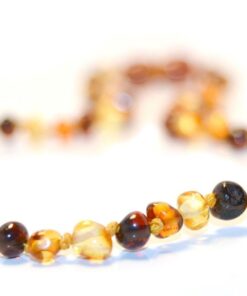 Adult Amber Necklace - Yellow