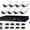 AHD CCTV Direct 8 Camera CCTV System