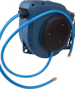 Aircraft Air Hose Reel 9M X 8mm Pu Hose Wall Mounted In Plastic Case