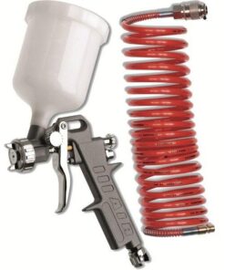 AirCraft - Gravity Feed Spray gun with 5m Spiral Hose