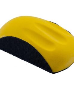 Aircraft Hand Sanding Block Round 5" Hook & Loop System