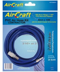 Aircraft Pvc Hose 8mm X 10M With Aro Quick Coupler & Connector