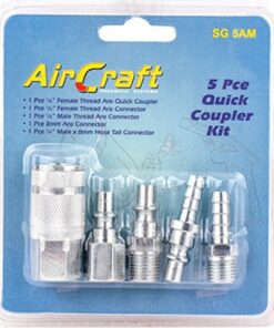 Aircraft Quick Coupler 5 Piece Set (Aro Quick Coupler)