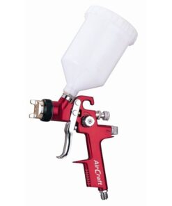 Aircraft Spray Gun 1.4mm Hvlp New Tech.W/Plastic Cup 600Cc
