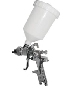 Aircraft Spray Gun Hvlp 1.7mm Nozzle 600Cc Plastic Cup