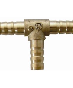Aircraft T Type Hose Connector 8mm Bulk