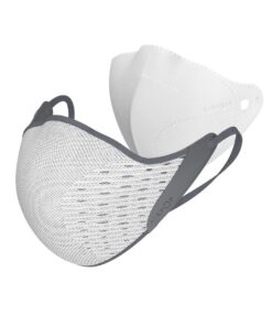 AirPop Active Reusable Face Mask (White/Grey)