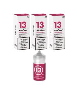 Airscream - 3 Pack E-Liquids - Lychee Raspberry - 30ml - 4% Nic Salts