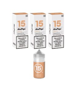 Airscream - 3 Pack E-Liquids -Peach Ice - 30ml - 4% Nic Salts