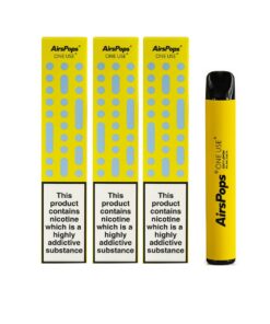Airscream - 3 x Disposable - Zesty Lemon - 5% Nic Salts