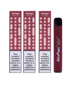 Airscream AirsPops - 3 Pack Disposable - Lychee Raspberry - 3.6 % Nic Salts