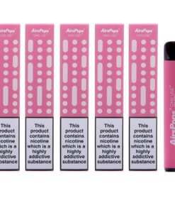 Airscream AirsPops - 5 xDisposable- Pink Crystal - 5% Nic Salts