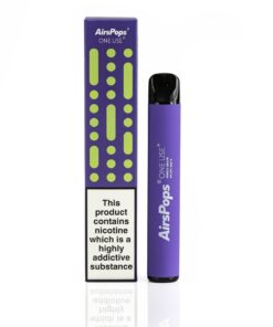 Airscream AirsPops - Disposable - Freezy Grape - 5% Nic Salts