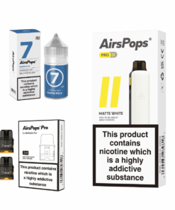 AirScream AirsPops PRO II, Pro Refillable Pod & 30ml South Pole E-Liquid