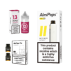 AirScream AirsPops PRO II,Pro Refillable Pod & 30ml Lychee Raspberry Liquid
