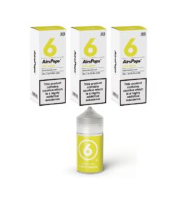 Airscream - E-Liquids -3 x Zesty Lemon - 30ml - 4% Nic Salts