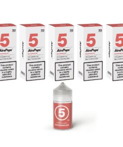 Airscream - E-Liquids - 5 x Watermelon - 30ml - 4% Nic Salts