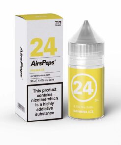 Airscream - E-Liquids - Banana Ice - 30ml - 4% Nic Salts