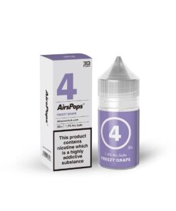 Airscream - E-Liquids - Freezy Grape - 30ml - 1,9 % Nic Salts