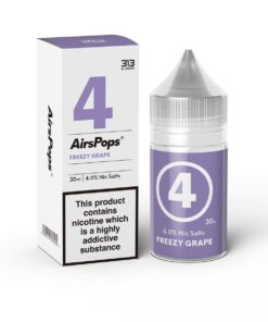 Airscream - E-Liquids - Freezy Grape - 30ml - 4% Nic Salts