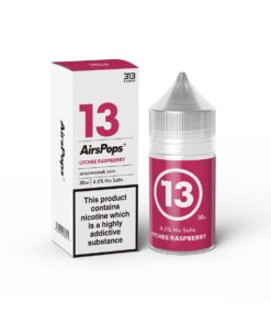 Airscream - E-Liquids - Lychee Raspberry - 30ml - 4% Nic Salts