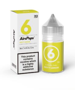 Airscream - E-Liquids - Zesty Lemon - 30ml - 4% Nic Salts