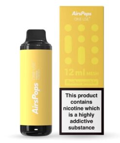 AirsPops 12ml Mesh Disposable - Pineapple - 5% Nic Salts