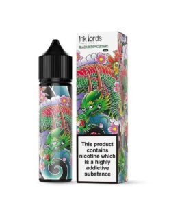 AirsPops Ink Lords E Liquid 60ml Freebase Nicotine - Blackberry Custard