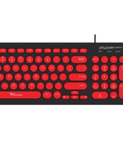 Alcatroz Jellybean U2000 Keyboard and Mouse - Black/Red