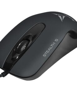 Alcatroz Stealth 5 Silent USB Mouse - Dark Grey