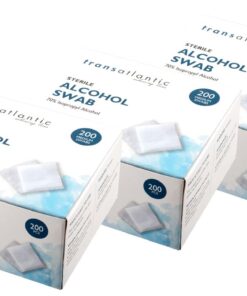 Alcohol Swabs Banded Pack of 3