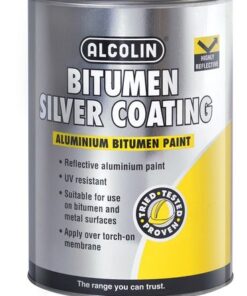 Alcolin Bitumen Silver Coating - 5L