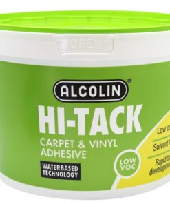 Alcolin Hi-Tack Carpet & Vinyl Adhesive - 5L