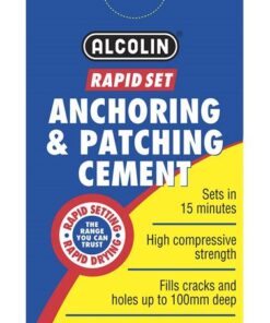 Alcolin Rapid Set Anchoring & Patching Cement - 2kg - 500.0 g