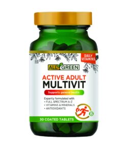 All Green Multi Vitamin for Active Adults 30 Coated tablets