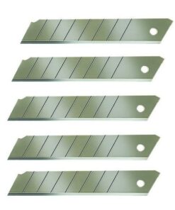 Allway Tools AK7B Carbon Steel 18mm Snap Off Blades - 5 Pack