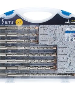Alpen Sds Plus Drill Bit Set 8 Piece In Plastic Carry Case
