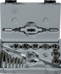 Alpen Tap & Die Set 16 Piece M3 - M12 HSS With Die Holder & Tap Wrench