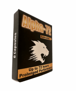 Alpha-72 Extreme 6 Capsules Box